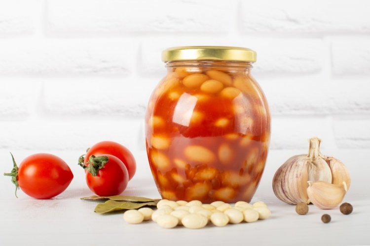 Фасоль в томате с паприкой на зиму