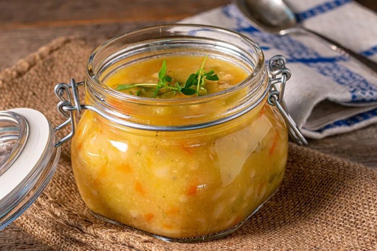 Гороховый суп на зиму