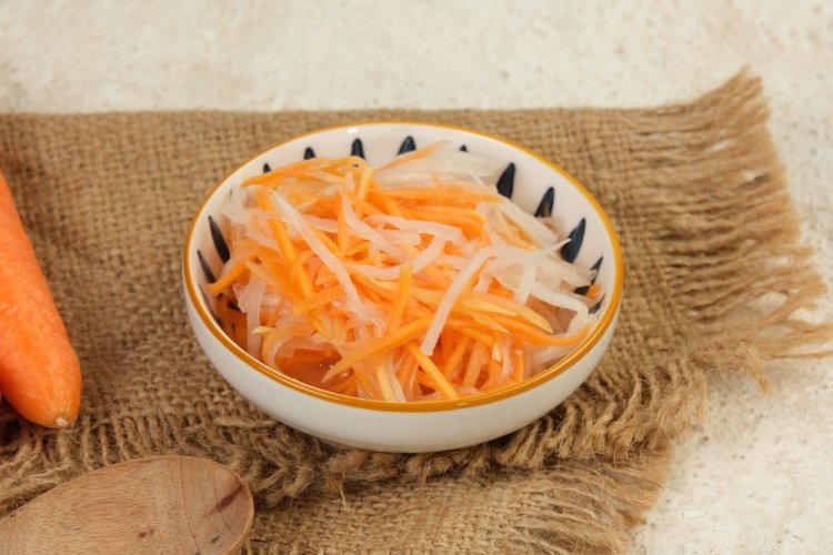 Маринованная редиска по-корейски