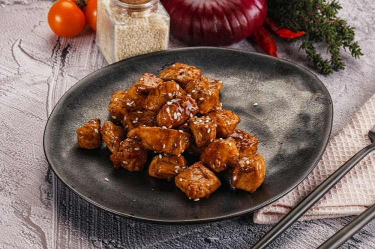 Куриное филе в соусе терияки