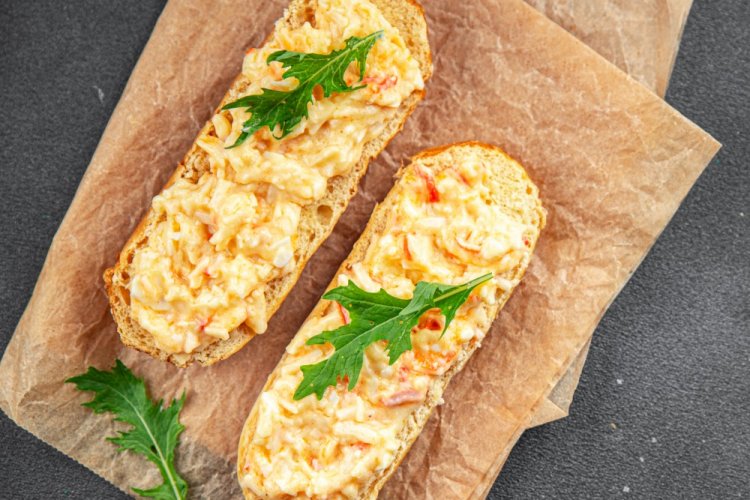 Намазка из крабовых палочек