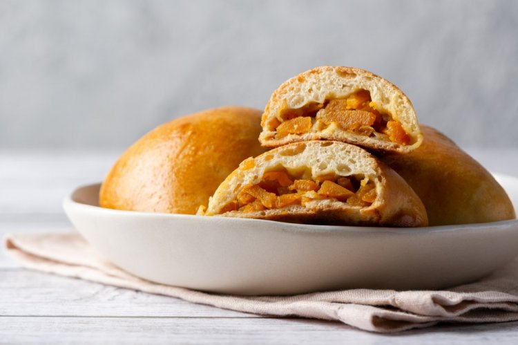 Пирожки с тыквой в духовке