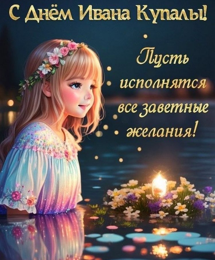 Красивые и оригинальные открытки на День Ивана Купалы