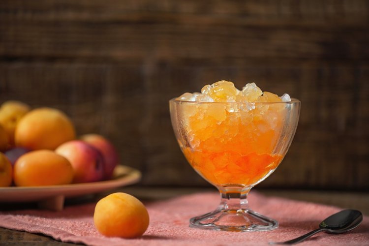 Замороженный джем из абрикосов на зиму