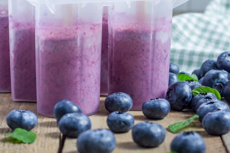 Перетертая черника без сахара на зиму