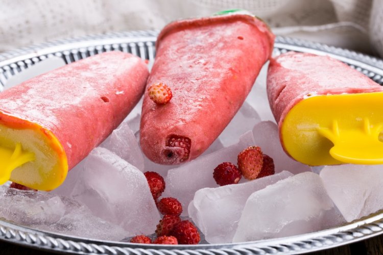 Замороженная перетертая земляника на зиму