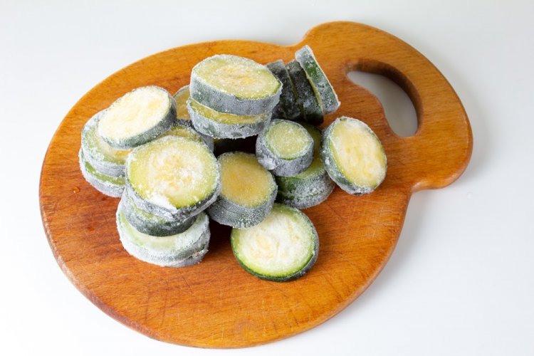 Замороженные жареные кабачки на зиму