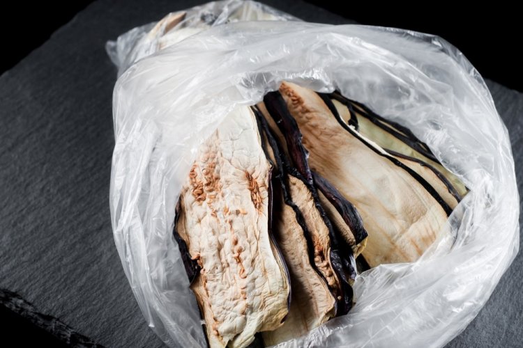 Замороженные запеченные баклажаны на зиму