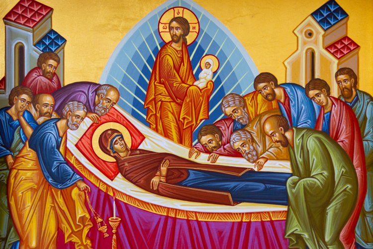 Открытки и картинки на Успение Пресвятой Богородицы