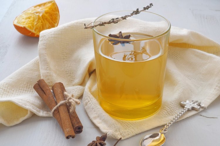 Компот из апельсинов и мандаринов