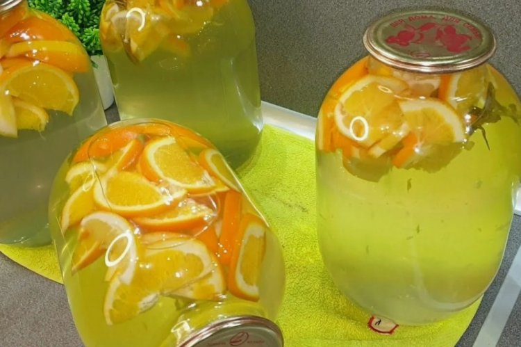 Компот из апельсинов на зиму