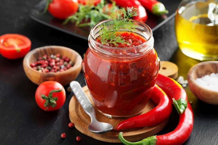 Краснодарский соус с острым перцем на зиму