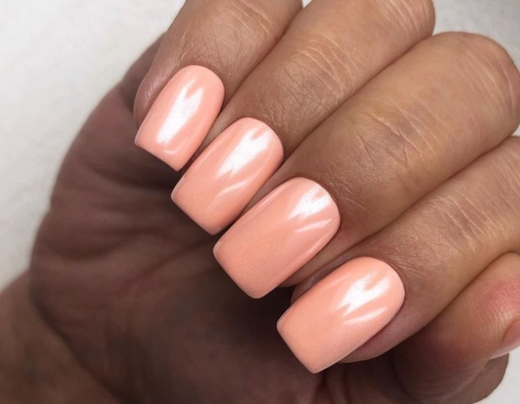 Персиковый со втиркой