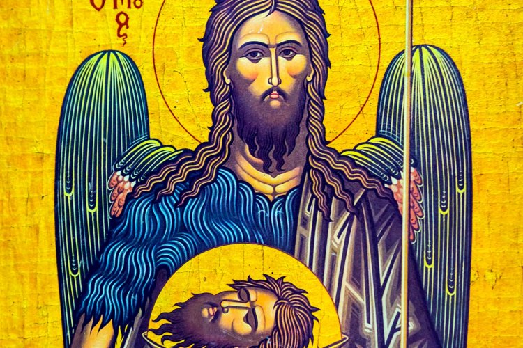 Открытки и картинки на Усекновение главы Иоанна Предтечи