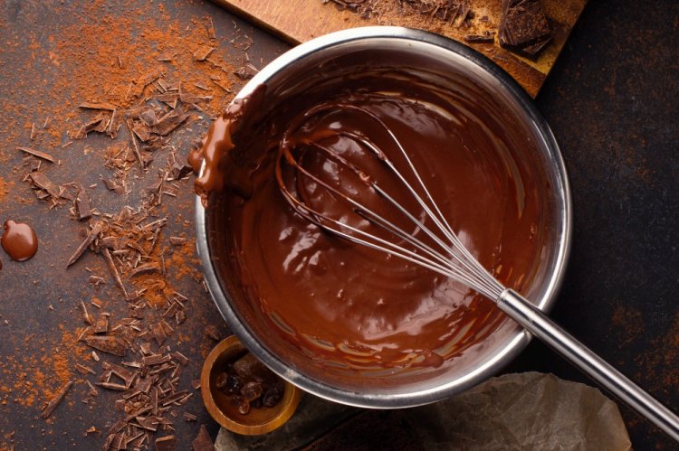 Крем с вареной сгущенкой и шоколадом