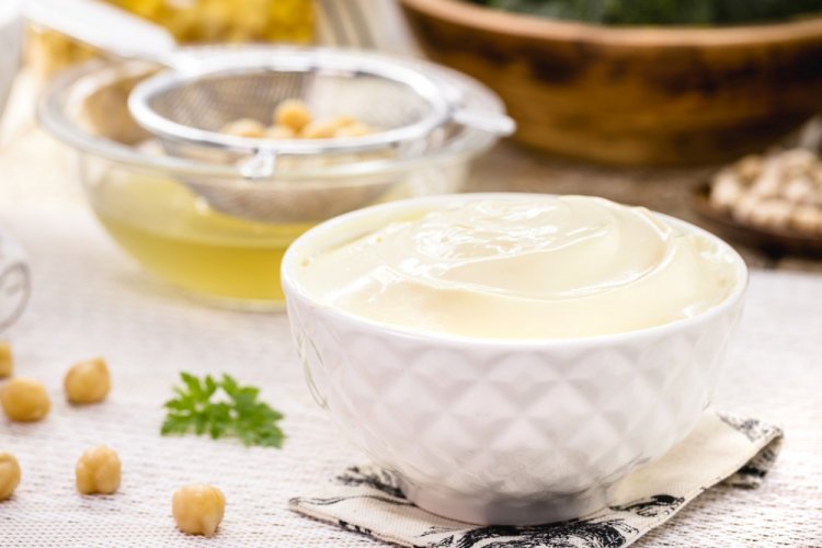 ПП-майонез из аквафабы