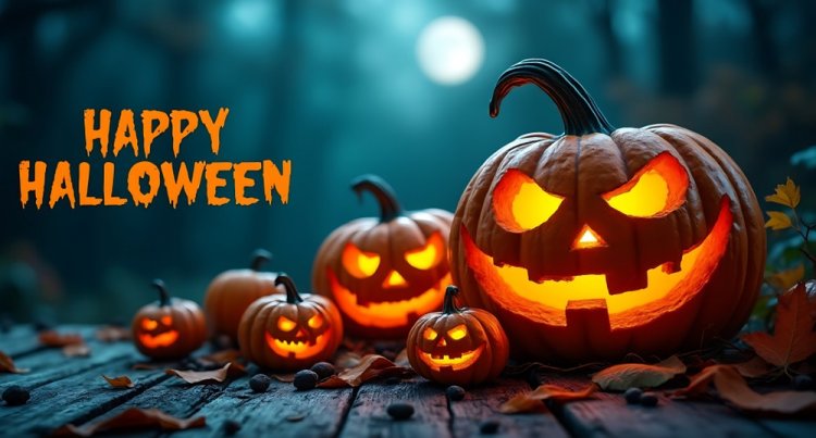 Открытки на Хэллоуин на английском языке