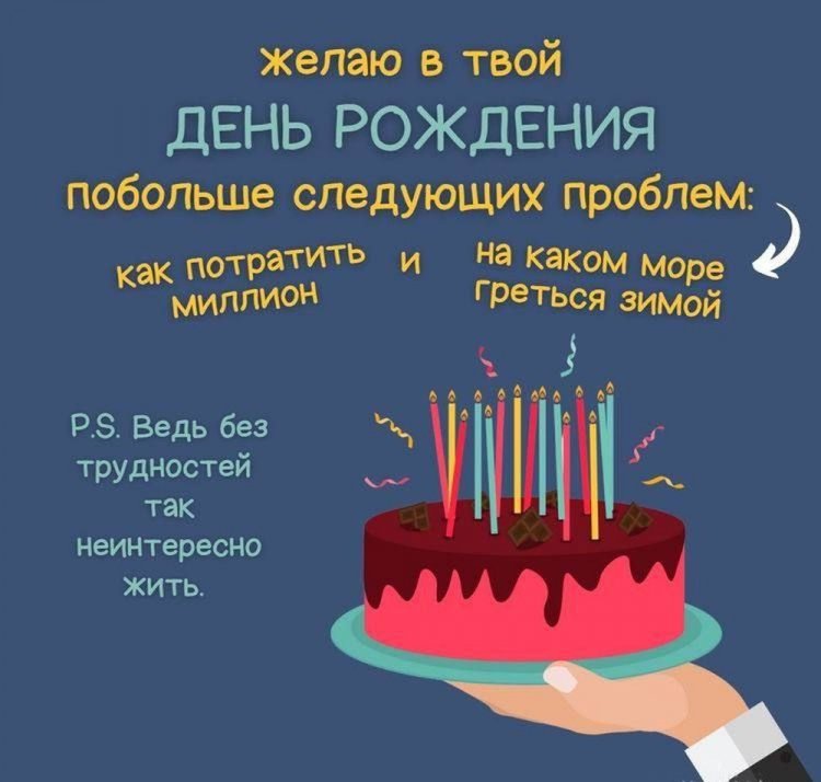 Прикольные открытки и картинки «С Днем рождения!» другу