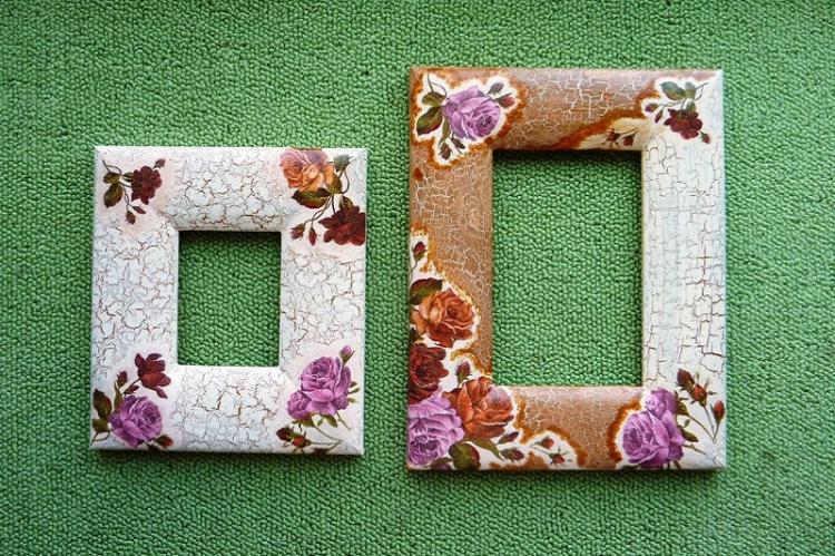 Фоторамка своими руками - фото и идеи