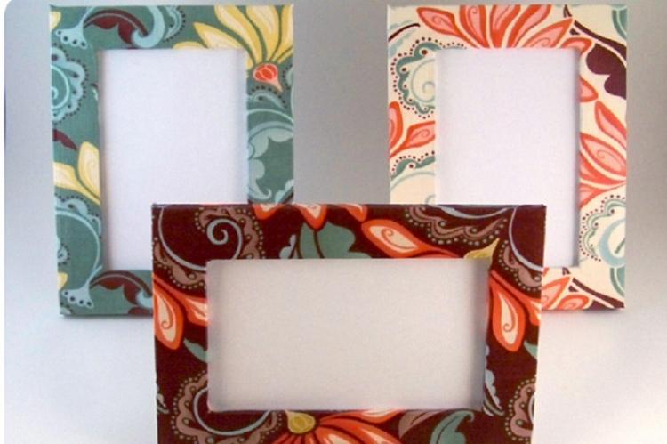 Фоторамка из картона своими руками