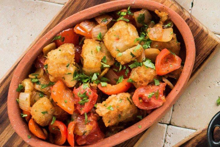 Жаркое Золотая рыбка - Горячие блюда на праздничный стол рецепты