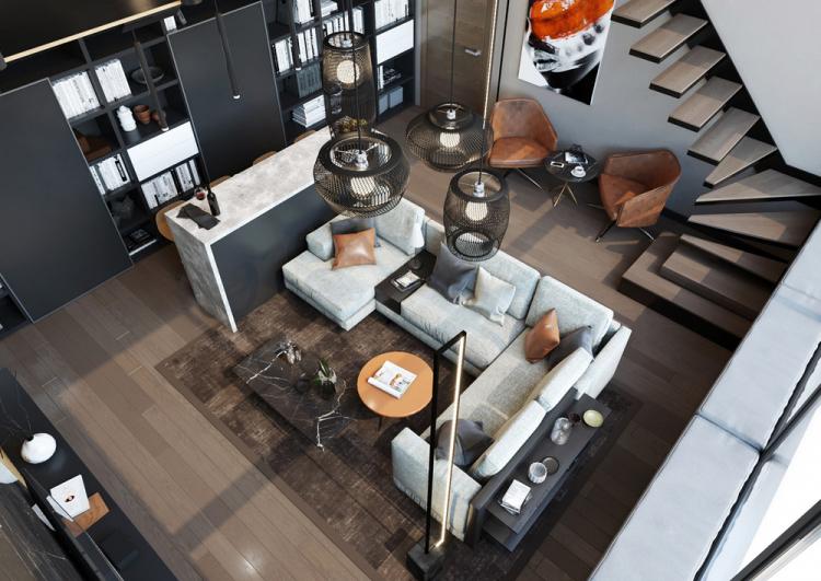 Гостиная «Дух свободы» - дизайн интерьера