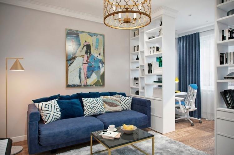 Гостиная в современном стиле 2020 - дизайн интерьера фото