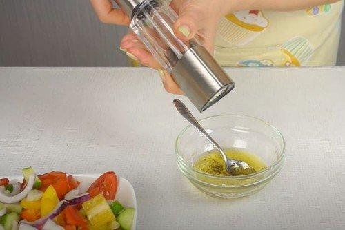 Греческий салат - классический рецепт пошагово