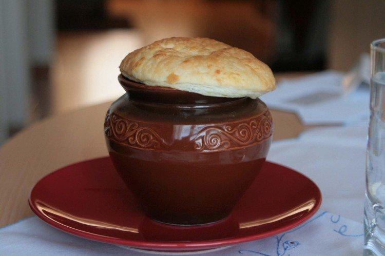 Грибной суп из белых грибов в горшочке - рецепты