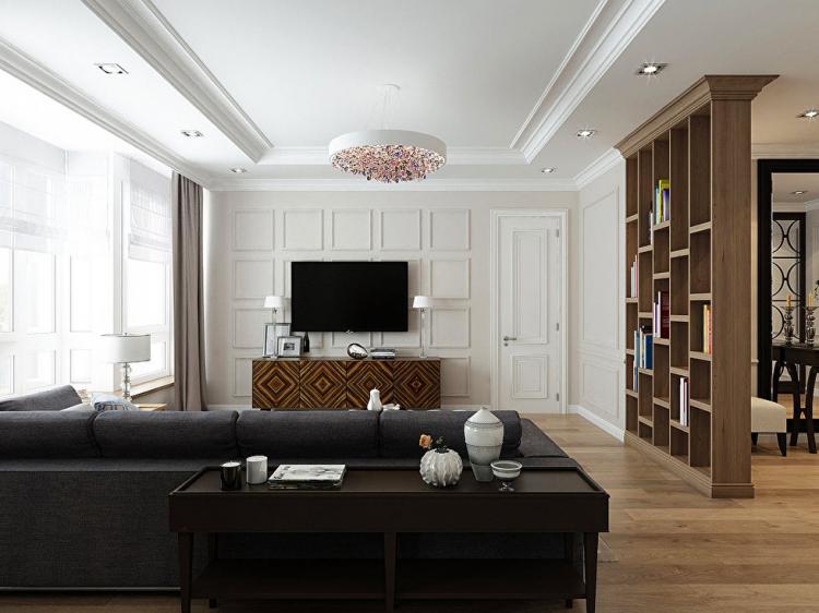 Интерьер квартиры 97 кв.м.