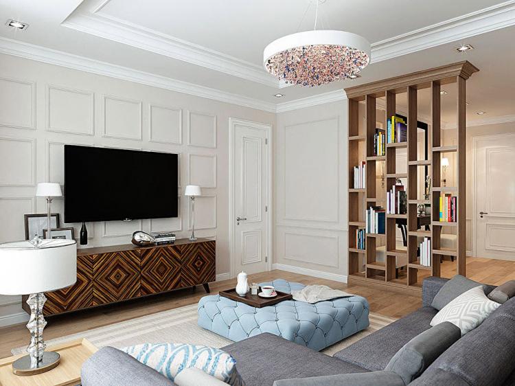 Интерьер квартиры 97 кв.м.