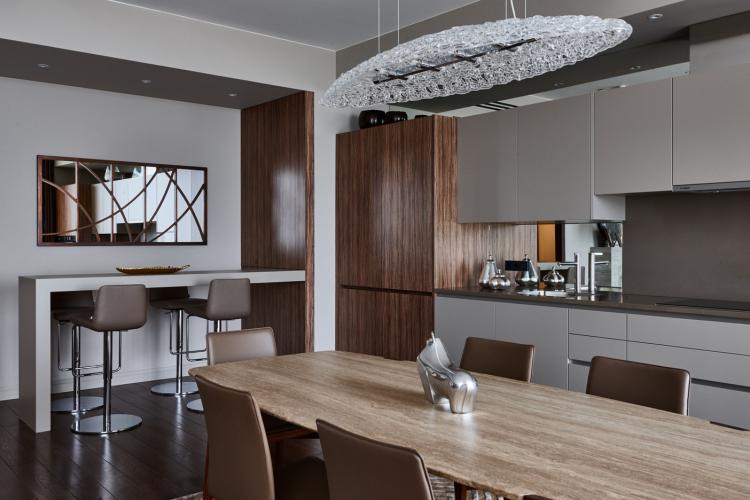 Интерьер квартиры для актеров кино, Москва