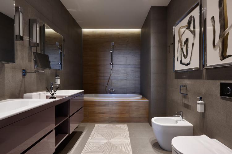 Интерьер квартиры для актеров кино, Москва