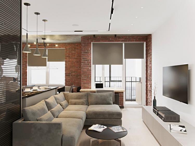 Интерьер квартиры для молодого человека