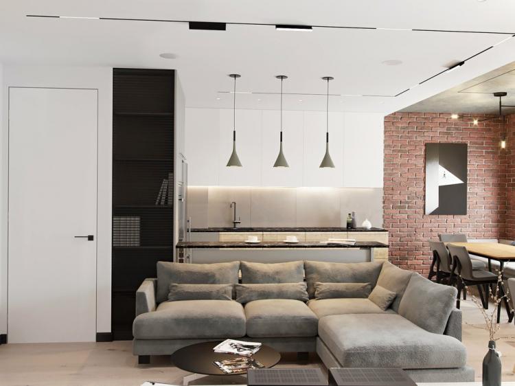 Интерьер квартиры для молодого человека