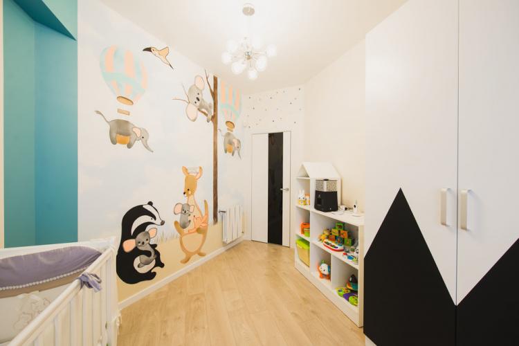 Интерьер квартиры в Крыму, 77 кв.м.