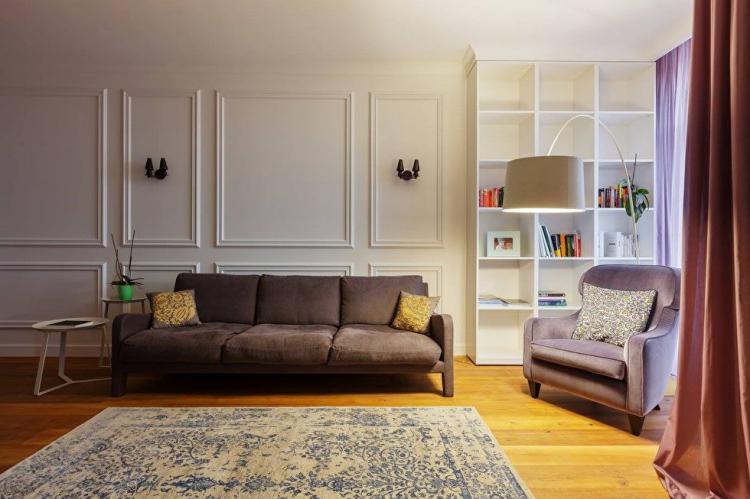 Интерьер квартиры в стиле американской классики