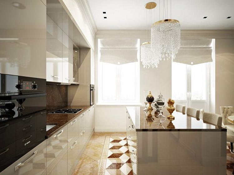 Квартира в стиле ар-деко