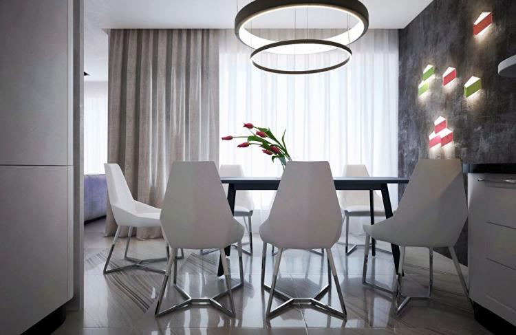 Интерьер квартиры в ЖК Obolon Residences, Киев