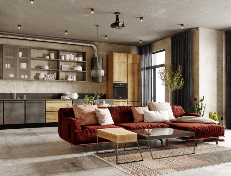 Интерьер квартиры, ЖК «Олимпик Парк»