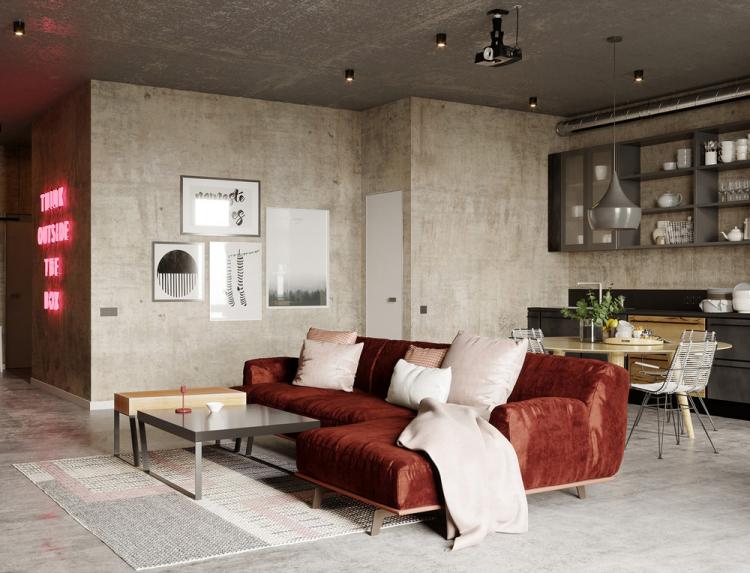 Интерьер квартиры в ЖК «Олимпик Парк»