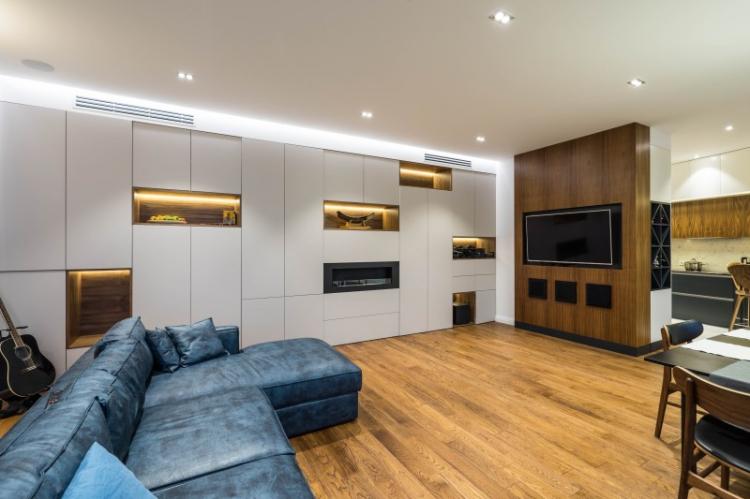 Интерьер квартиры, ЖК «Riverside»