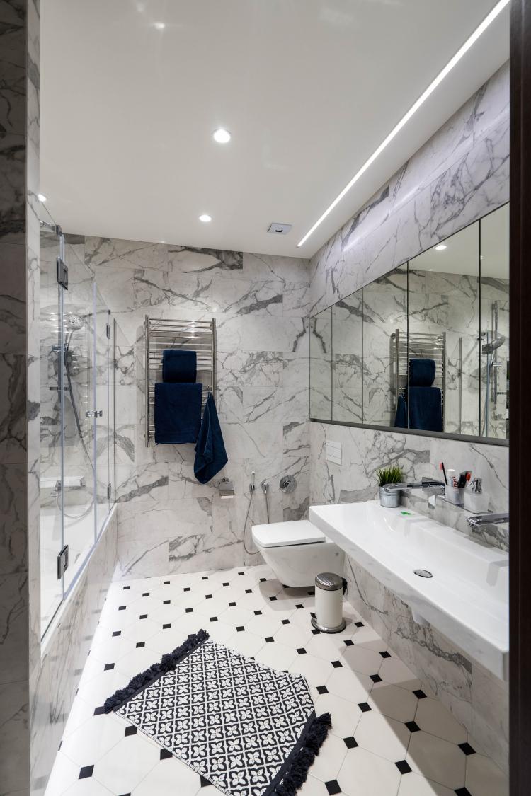 Интерьер квартиры, ЖК «Riverside»