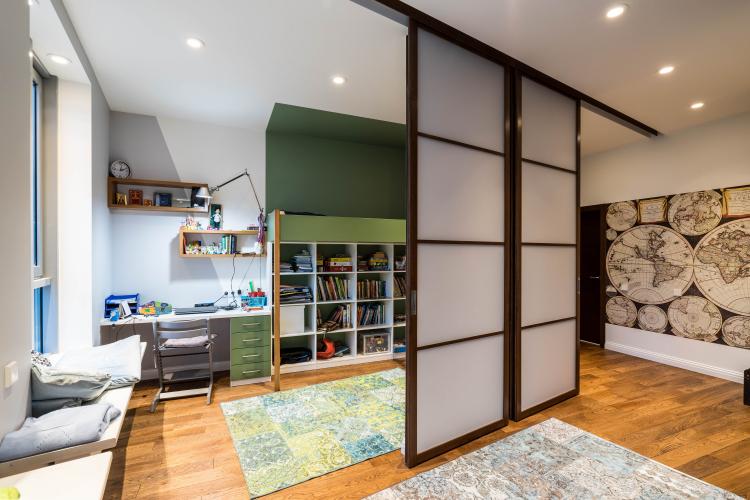 Интерьер квартиры, ЖК «Riverside»