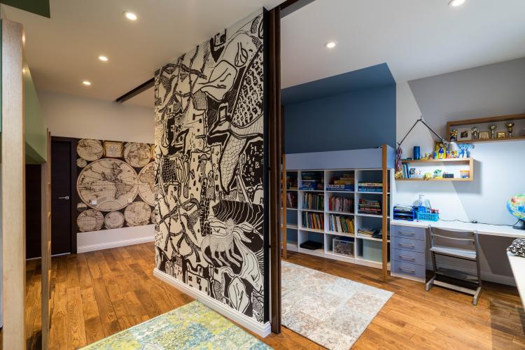 Интерьер квартиры, ЖК «Riverside»