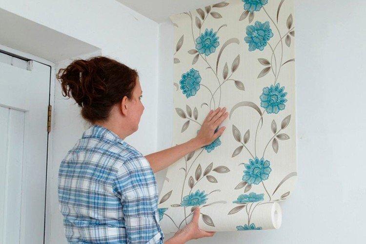 Откуда начинать клеить обои - Как клеить обои