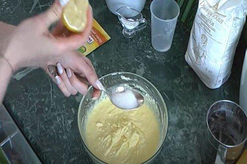 Песочное тесто с лимонным соком - пошаговый рецепт