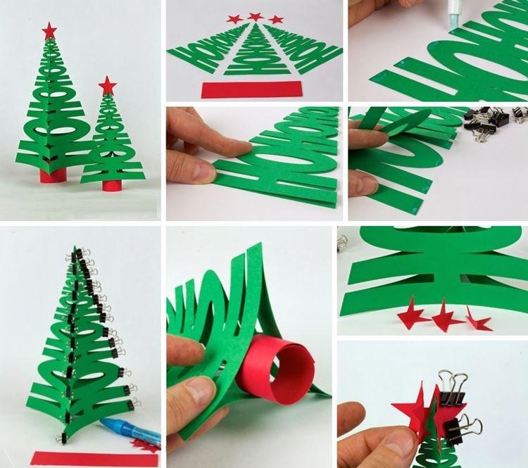 Елка Но-Но-Но - Как сделать елку из бумаги