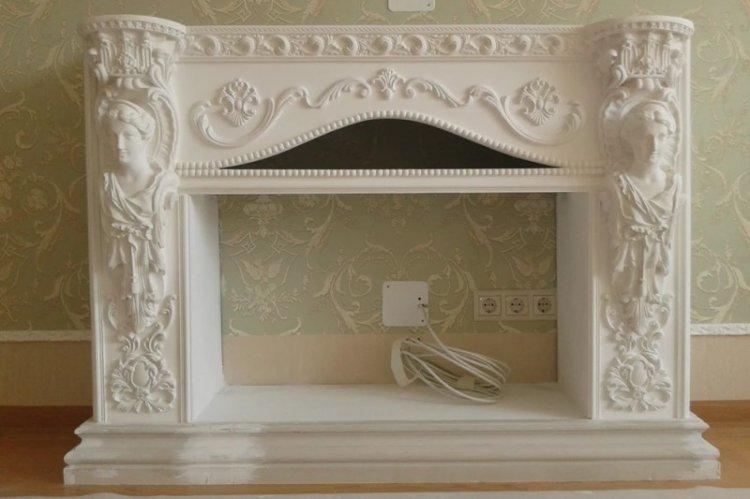 Фальш-камин из полиуретана своими руками