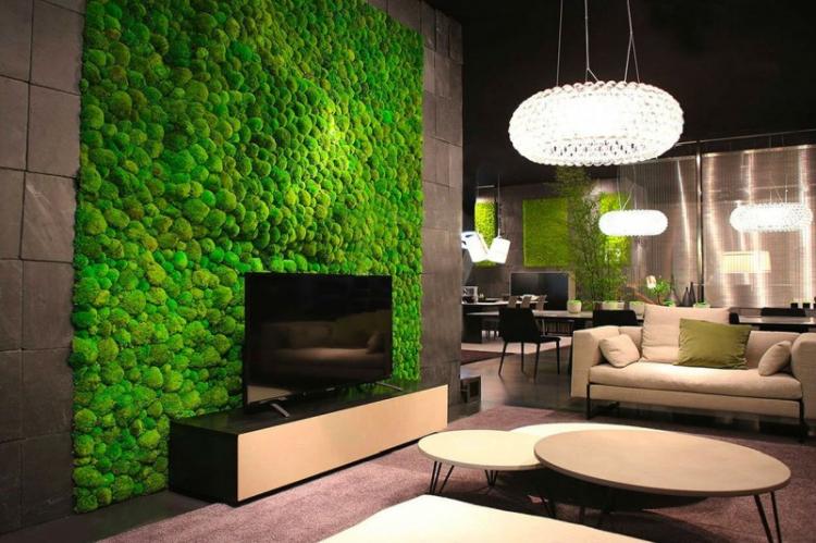 Фитостена - как спрятать провода от телевизора